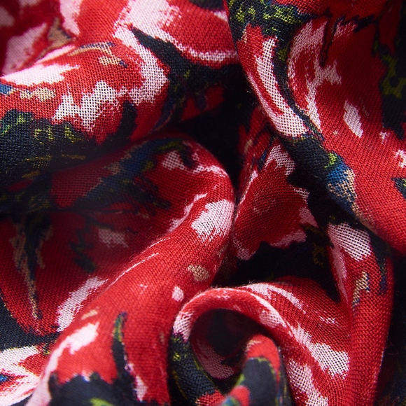 J. Jill Very Beautiful Floral Infinity Scarf NWT - Picture 4 of 4